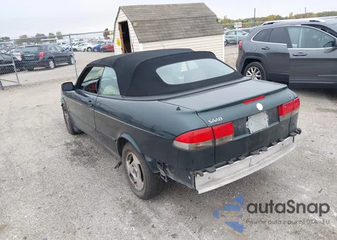 1999 Saab 9-3 from USA, damaged, VIN YS3DD78N2X7061696